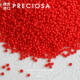 10克 捷克进口宝仕奥莎93170红色玻璃米珠3mm手工串珠手链散珠