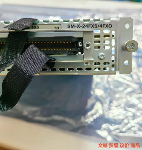 思科板卡SM-X-24FXS/4FXO，拆机全新成色。议价