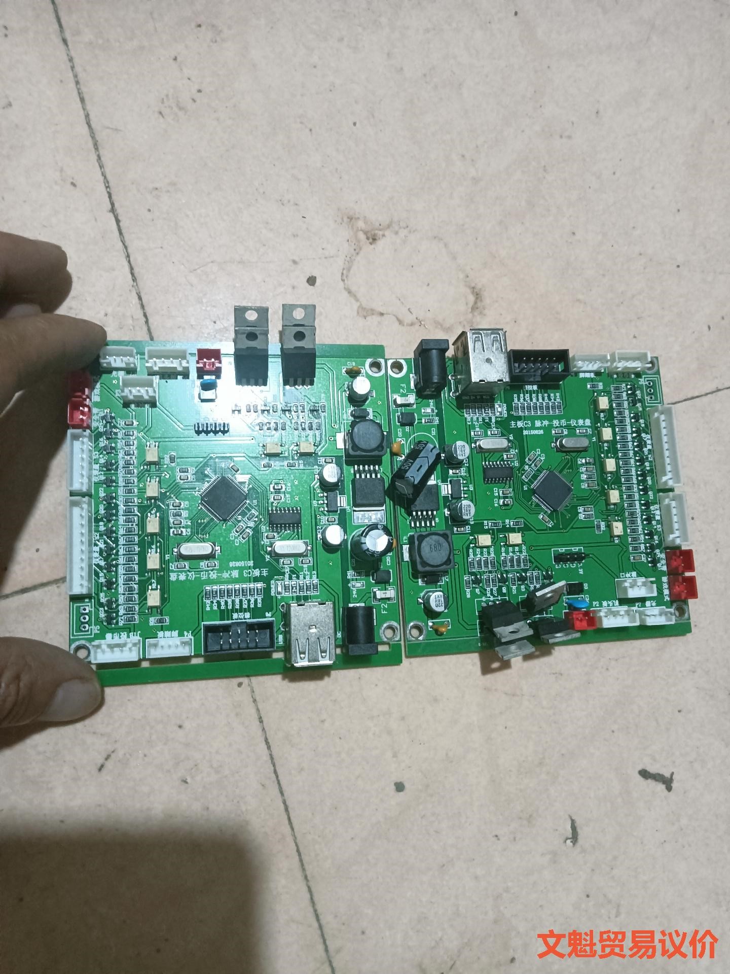 STM32F103RBT6系统板两个!如图!,议价.