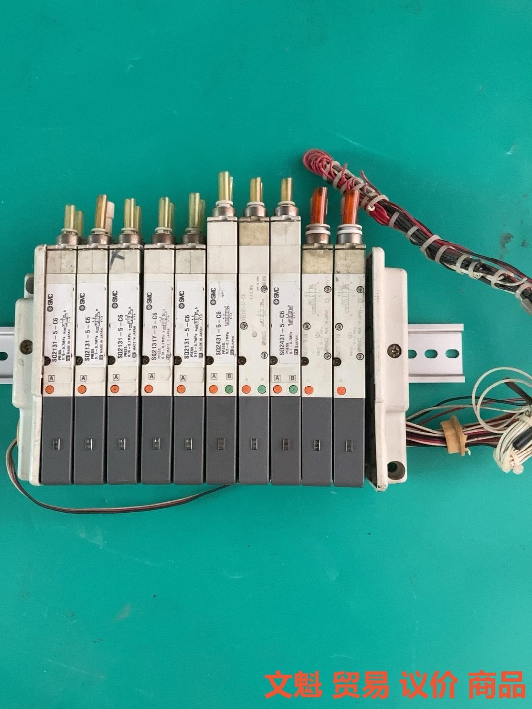 拆机SMC电磁阀气阀SQ2431Y-5-C6/C8，实物拍.议价