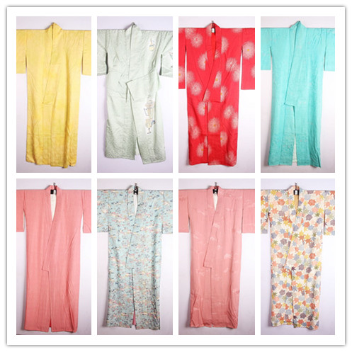 古着vintage传统日本制和服浴衣羽织和风印花舞台宽松外套开衫175