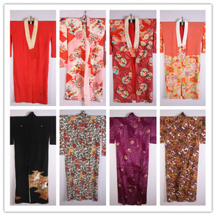 古着vintage传统日本制和服浴衣羽织和风印花舞台宽松外套开衫92