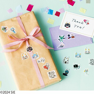 ●JY杂货●国内现货日本felissimo猫部toro猫贴纸卷 手帐装饰拼贴