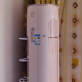 格云逸II力空调防吸窗帘支架圆柱立式 柜机进风口挡风板云锦Ⅲ三代