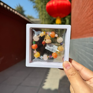 代请洛阳白马寺手串黄玉南瓜手串南瓜手链金丝玉小南瓜手串女招财