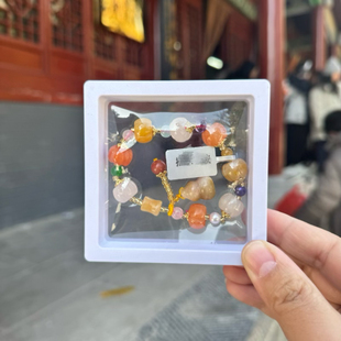 洛阳白马寺手串金丝玉南瓜多宝手串葫芦黄玉南瓜手链寓意平安招财