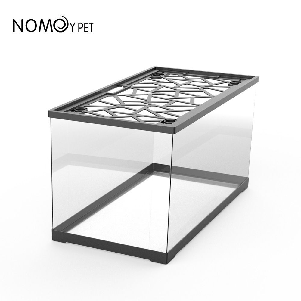 透明两用鱼缸家用PET仿玻璃饲养造景客厅生态长方形乌龟缸水族箱