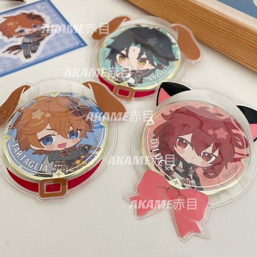 徽章 保护套 猫耳 狗耳 57mm 日本 吧唧套 徽章收纳 徽章收藏袋