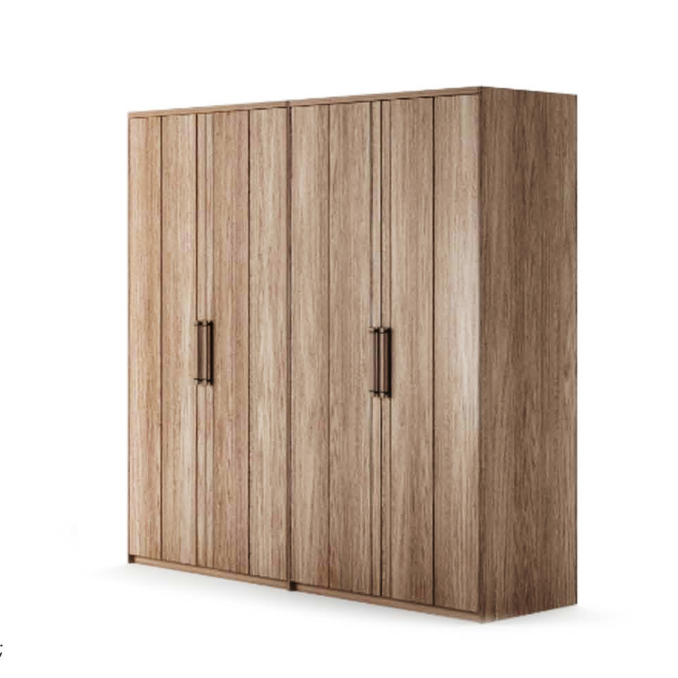 双叶衣柜全实木JP木本色木大衣柜