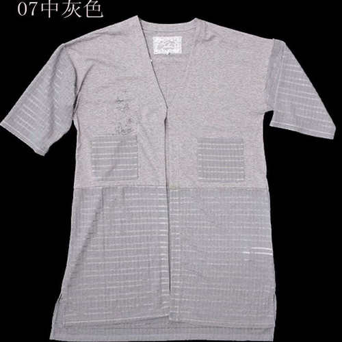 scolar丝柯乐  纯色前蝴蝶口袋长款七分袖薄开衫外套  572051