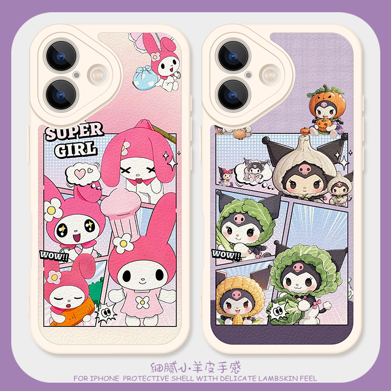 玉桂狗库洛米情侣手机壳