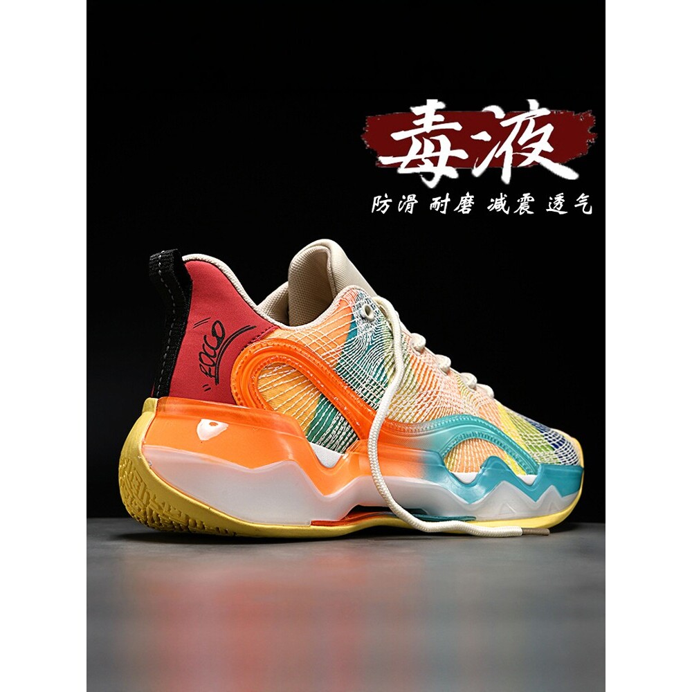 男鞋夏季网面透气运动鞋男童学生青少年跑步防滑耐磨减震篮球球鞋