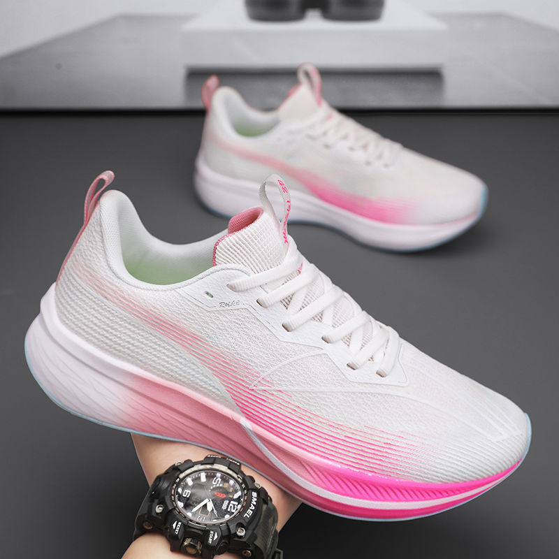 赤兔7pro跑鞋樱花粉女飞电