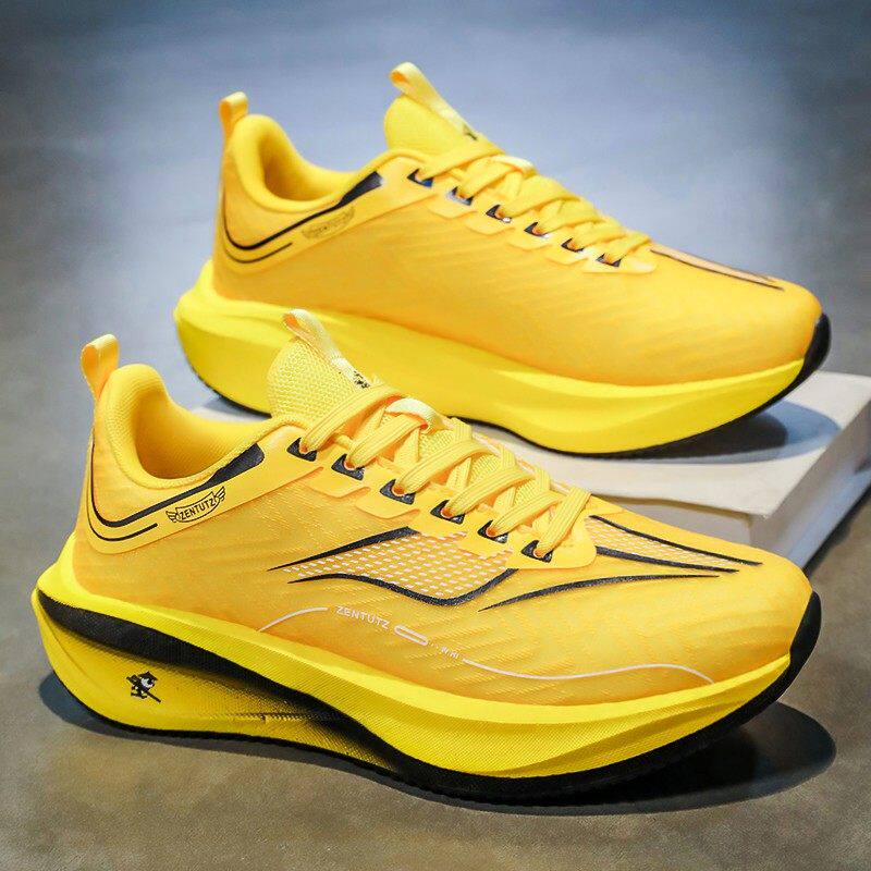 碳板运动鞋男款夏季透气马拉松跑步专用减震超轻防滑大码莆田男鞋