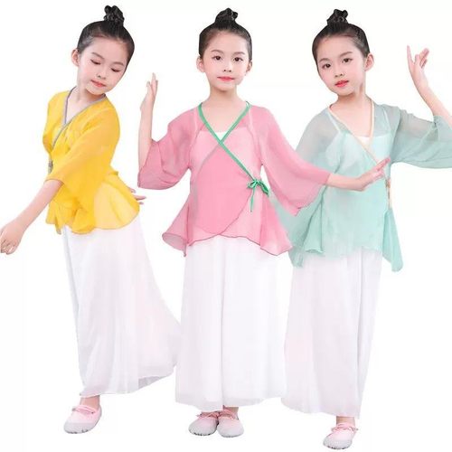 女童古典练功服轻薄透气团购优惠
