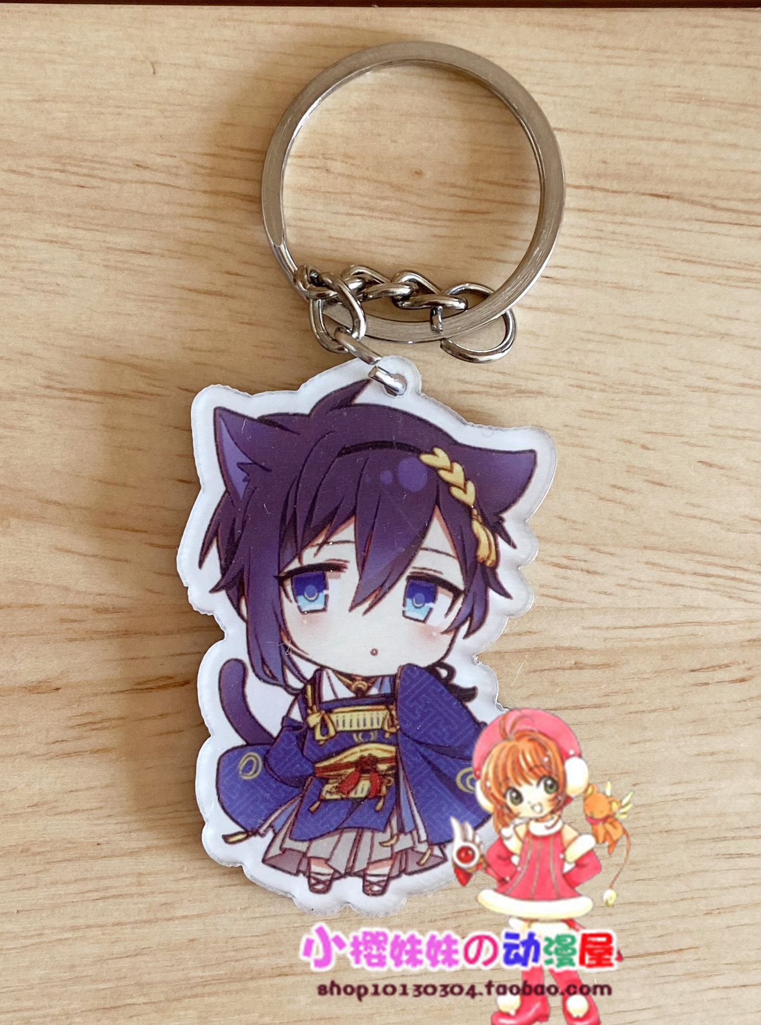 国产 刀剑乱舞 三日月宗近 Q动漫挂件/文具