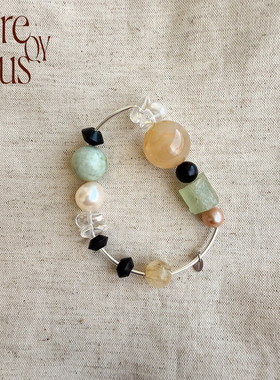 VITREQYOUS 【春日系列】雨雪初停 春光乍现 925银清新水晶手链