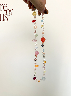 VITREQYOUS【春日系列】春日景象浓缩成浪漫的色彩珍珠原创饰品