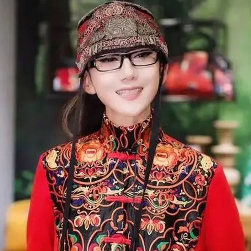 古天乐红色黑色眼镜全框女男宽腿超轻高鼻托眼镜架厚边配高度近视