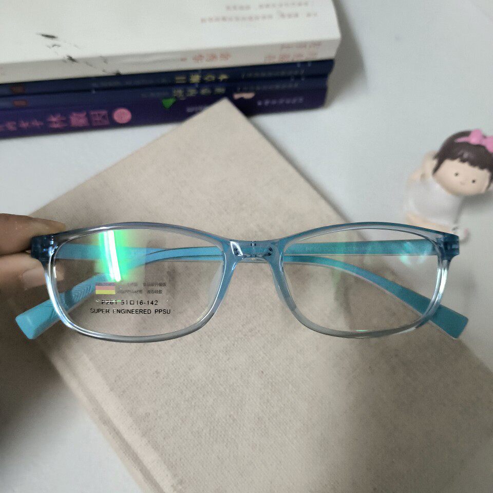 韩国液态硅胶中小学生近视超轻眼镜框