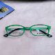 个性 绿色超轻近视眼镜框男女小框弹性防蓝光高度数眼镜架老花眼镜