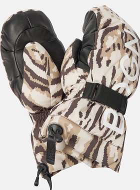 国现 Bogner博格纳 Orella印花滑雪手套 拼接小羊皮 防寒防水户外