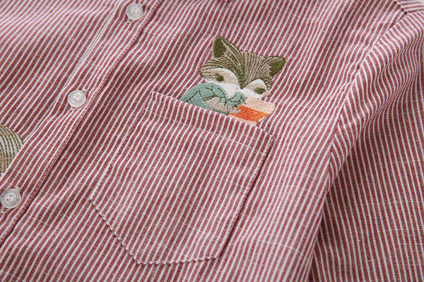 Chemise fille à manche longue - Ref 2086256 Image 3