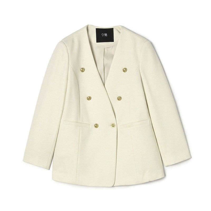 2026年春Outlets正品 高端MN系列韩版高级感上衣中长款西装外套女