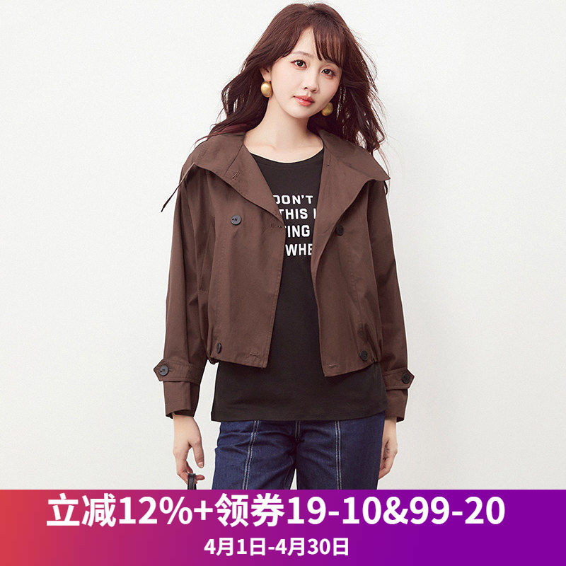 2026年春Outlets正品 高端RX系列美式复古大码夹克上衣阔版外套女