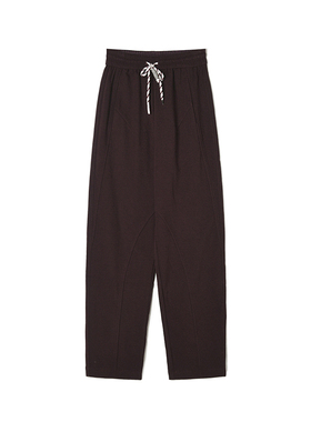 Outlets专柜撤柜正品 深圳南油CV冬装新款松紧腰微弹长裤休闲裤女