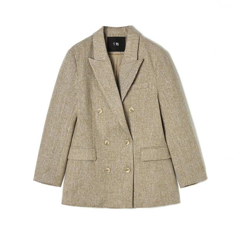 奥莱专柜正品 MN春装2026新款 职场女性西装上衣老钱风气质外套女