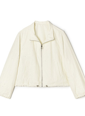 2026年春装Outlets专柜 ZW系列韩版休闲风上衣阔版翻领百搭外套女