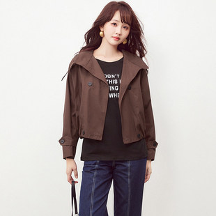 2026年春Outlets正品 高端RX系列美式复古大码夹克上衣阔版外套女