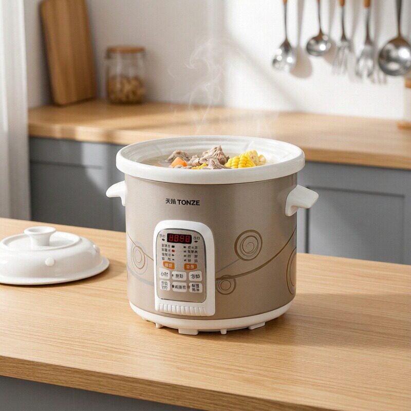 煮粥神器天际超大容量白瓷电炖锅煮粥炖汤煲汤锅BB陶瓷全自动预约