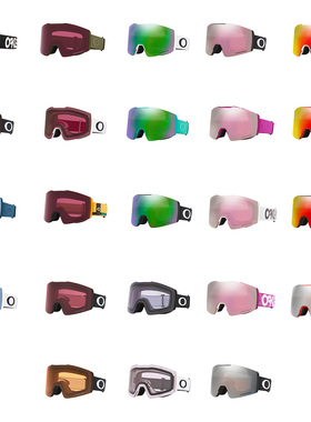 2122 Oakley滑雪镜 Fall Line XM 欧克利极速 单板 护目镜 女款