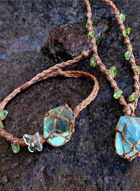 跨境矿石水晶藤曼森林系