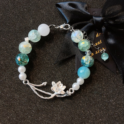 第五人个格唐肆古董商先知白印象手链手串礼物手工可调节学生饰品