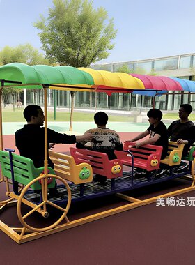 幼儿室外游乐场设备儿童宝宝塑料蓬荡船设施彩棚浪船荡椅玩具热销