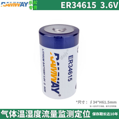 RAMWAY锂电池ER34615+1520流量计
