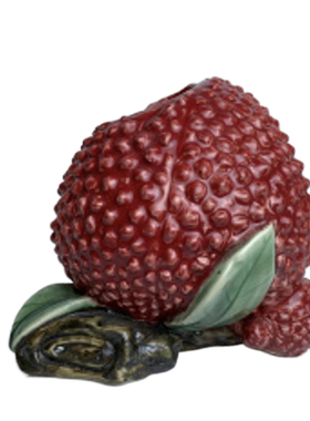 工艺公仔中式风荔枝蔬菜石湾陶瓷