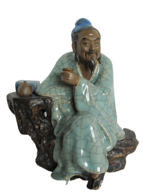 工艺家居客厅大师陆羽石湾陶瓷