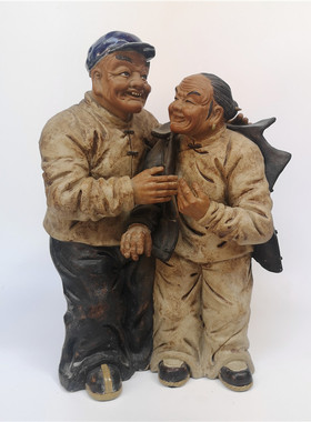 工艺佛山石湾公仔大师室内装饰