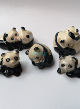 文革时期公仔工艺品企鹅石湾陶瓷