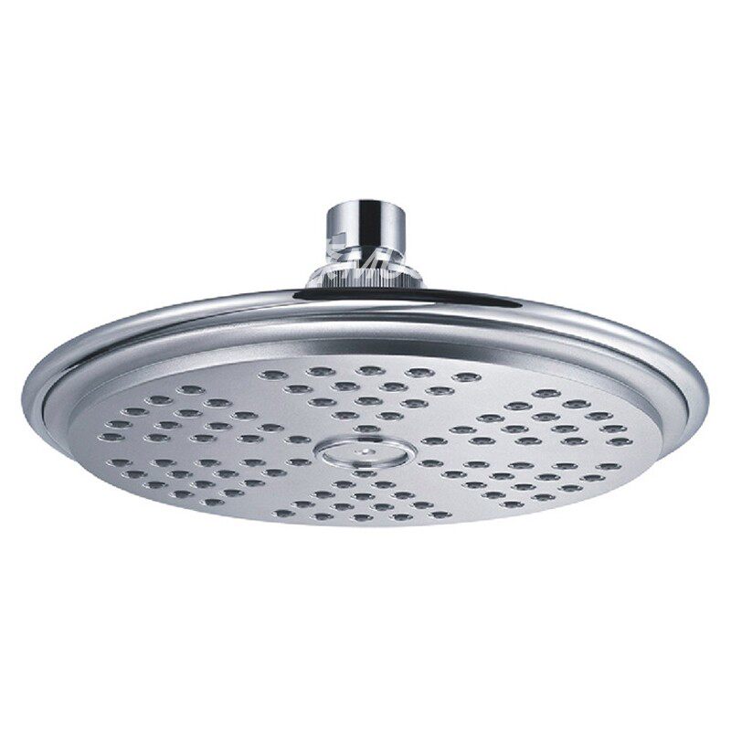 酒店宾馆工程洗浴中心8寸ABS塑料圆形雨淋浴大头顶花洒顶喷大喷头