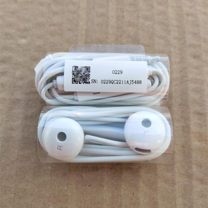 适用华为荣耀x20 x20se x30max 畅玩30 plus play5 T Pro原装耳机