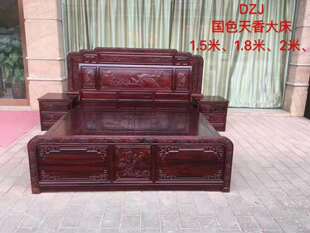 灰度图 国色天香大床精雕图 浮雕图 全套JDP 设计图 木雕仿古家具