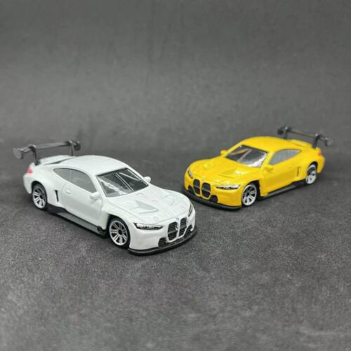 正版164宝马M4GT3合金车模限量