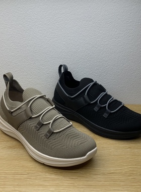 Hush Puppies 暇步士男鞋透气网面休闲鞋超轻运动鞋10498