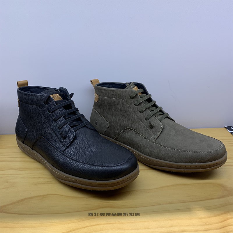 暇步士冬季2021年保暖欧美高帮鞋