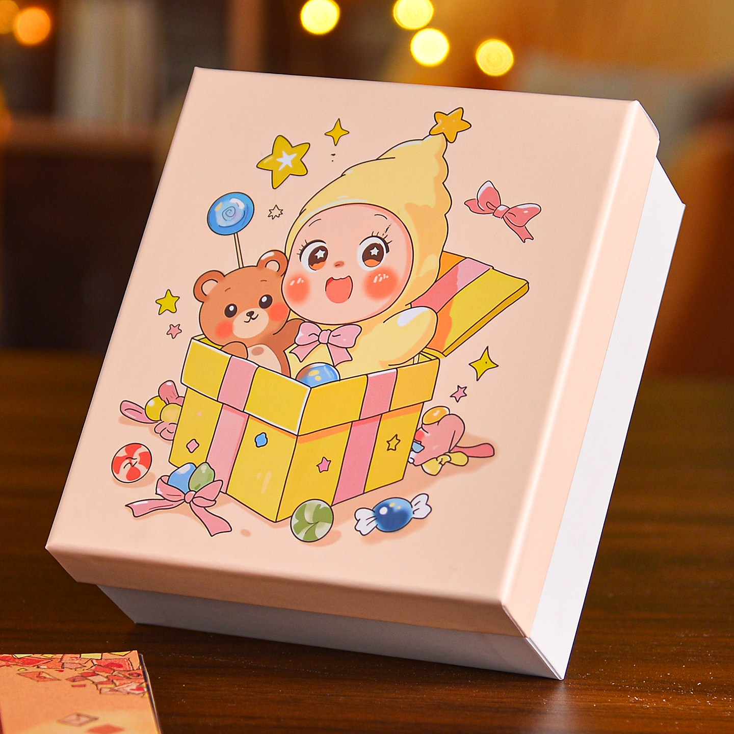 星星人礼物盒空盒生日送男女生精美礼品盒装围巾包包衣服鞋子礼盒,节庆用品/礼品,糖盒/糖盒配件,淘宝优惠券,粉丝福利购,淘宝优惠卷